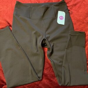 NWT Joy Mangano Active Fleece Lined Leggings Size Medium